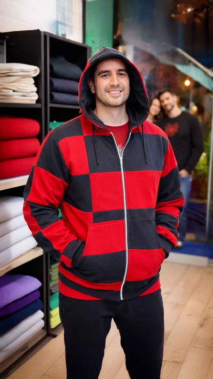 Hoodie con Propósito Rojo