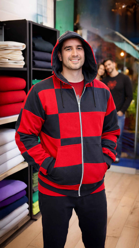Hoodie con Propósito Rojo