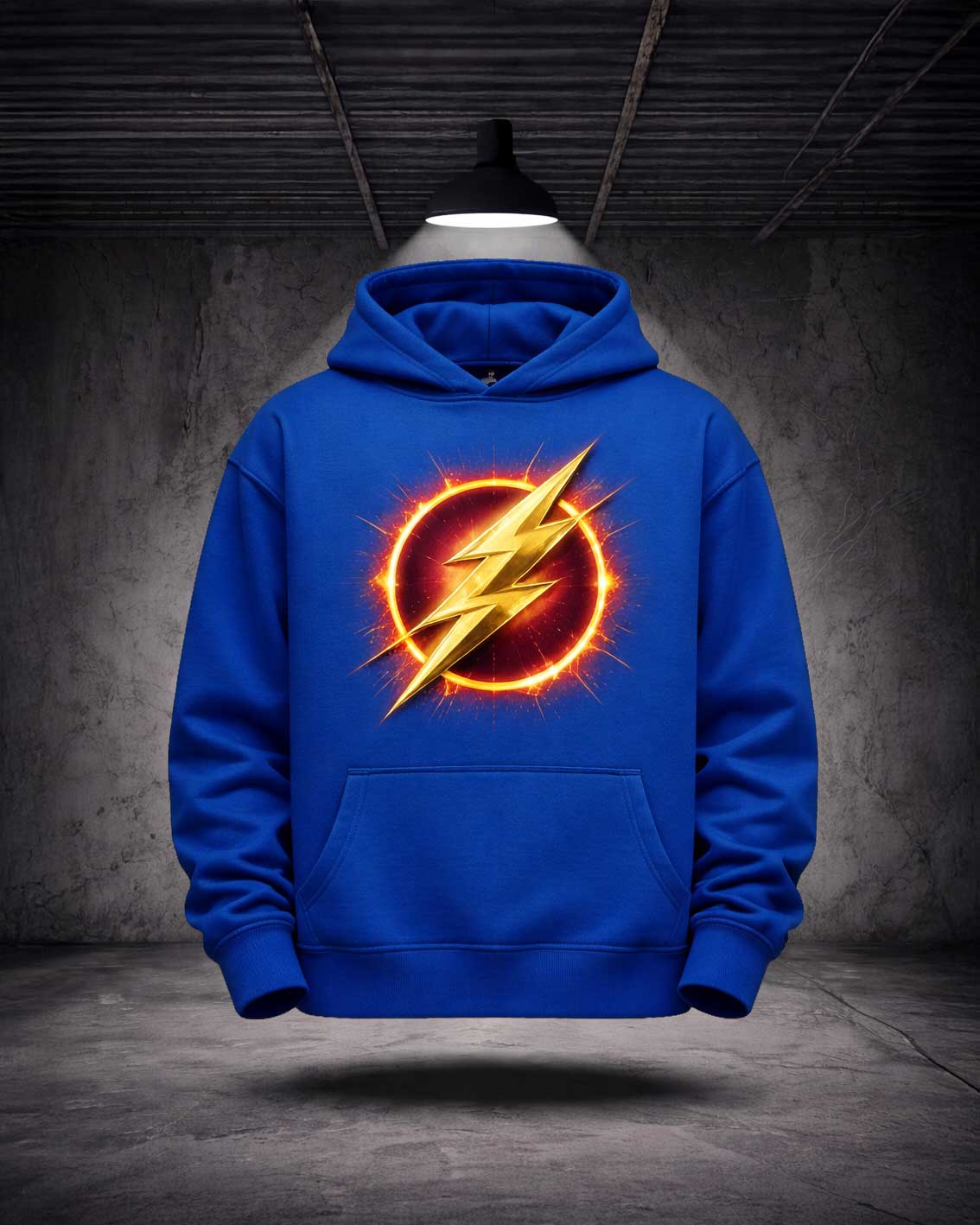 Hoodie con estampado
